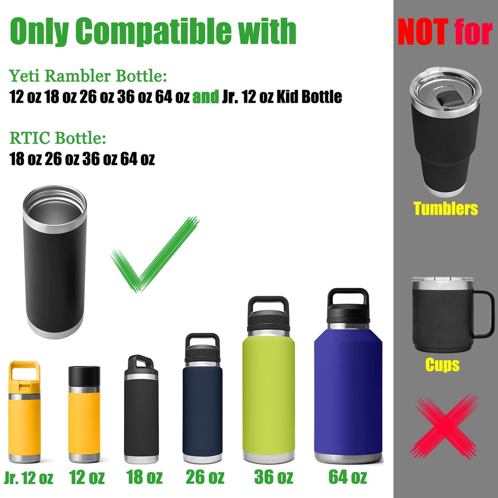Straw Lid for YETI Rambler 18 oz - 26 oz 36 oz 64 oz