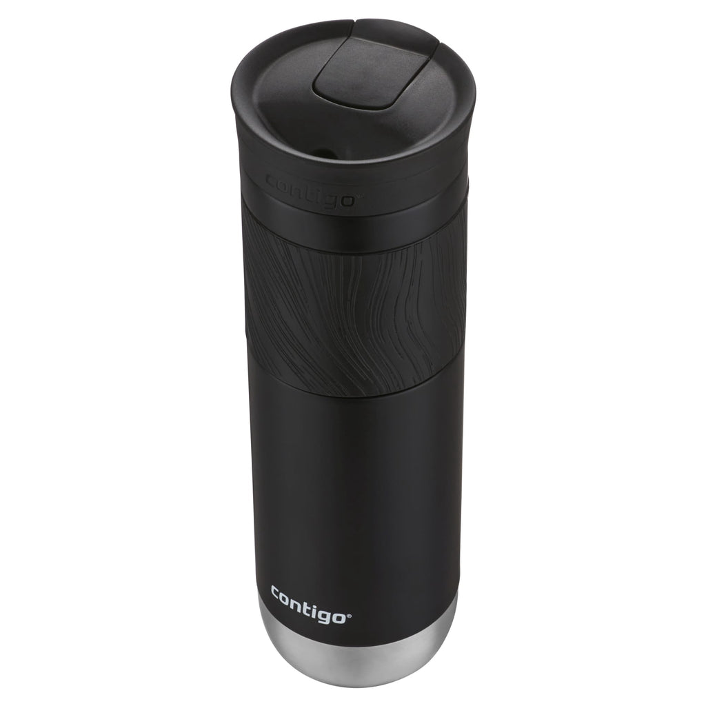 Contigo Byron 2.0 Stainless Steel Travel Mug with SNAPSEAL Lid and Grip in Black - 24 fl oz.