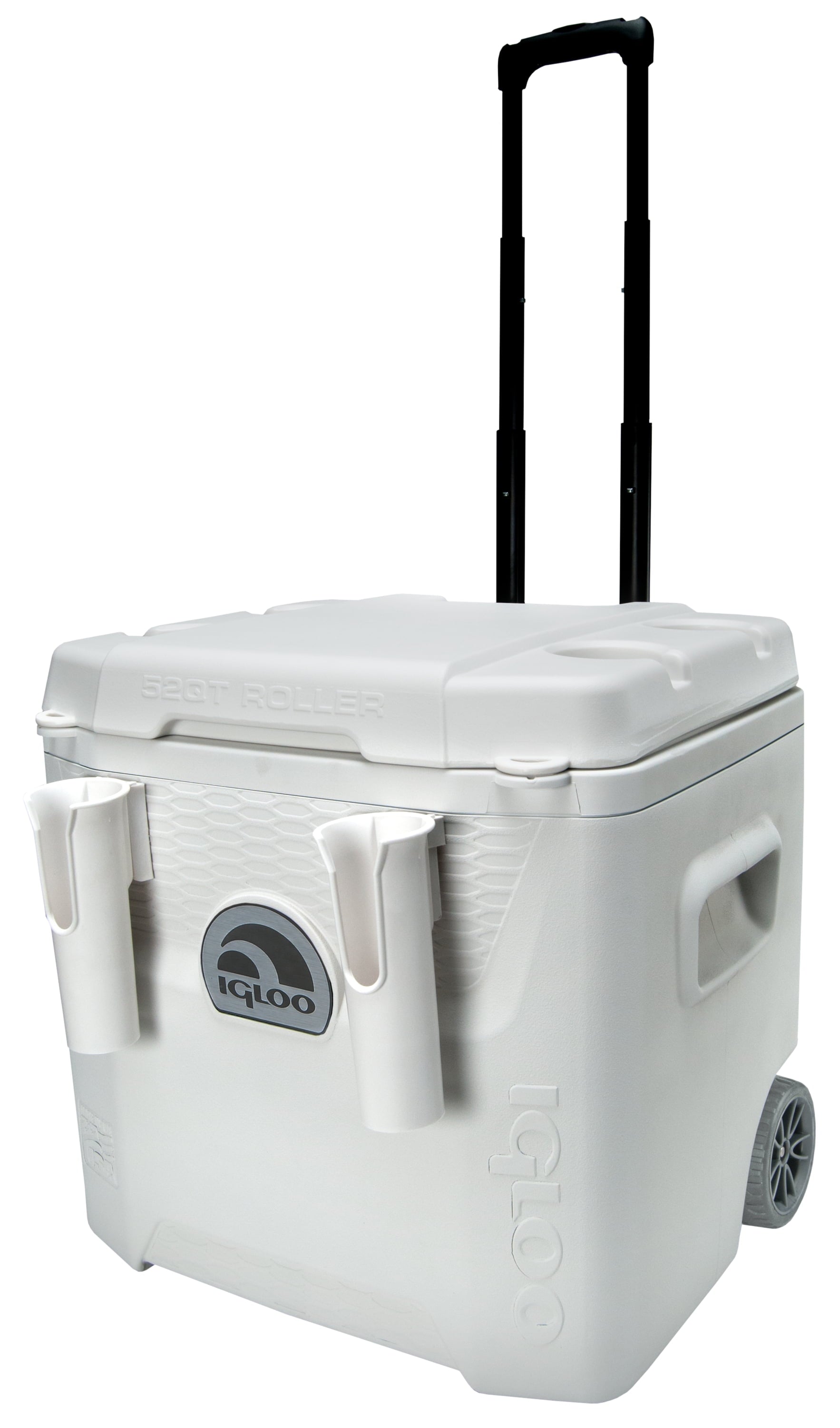 Igloo 52 QT Marine Ice Chest Cooler with Wheels - White