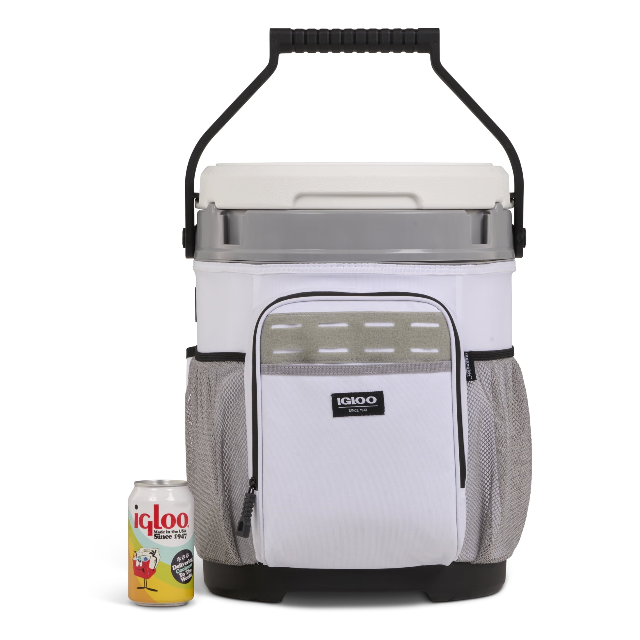 Igloo 20 QT Marine Cooler Bucket and Seat - White