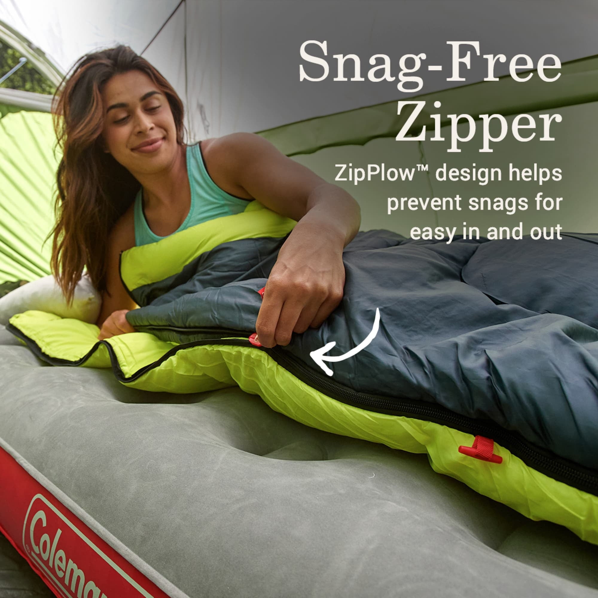 Coleman Montauk 20?F Big and Tall Sleeping Bag