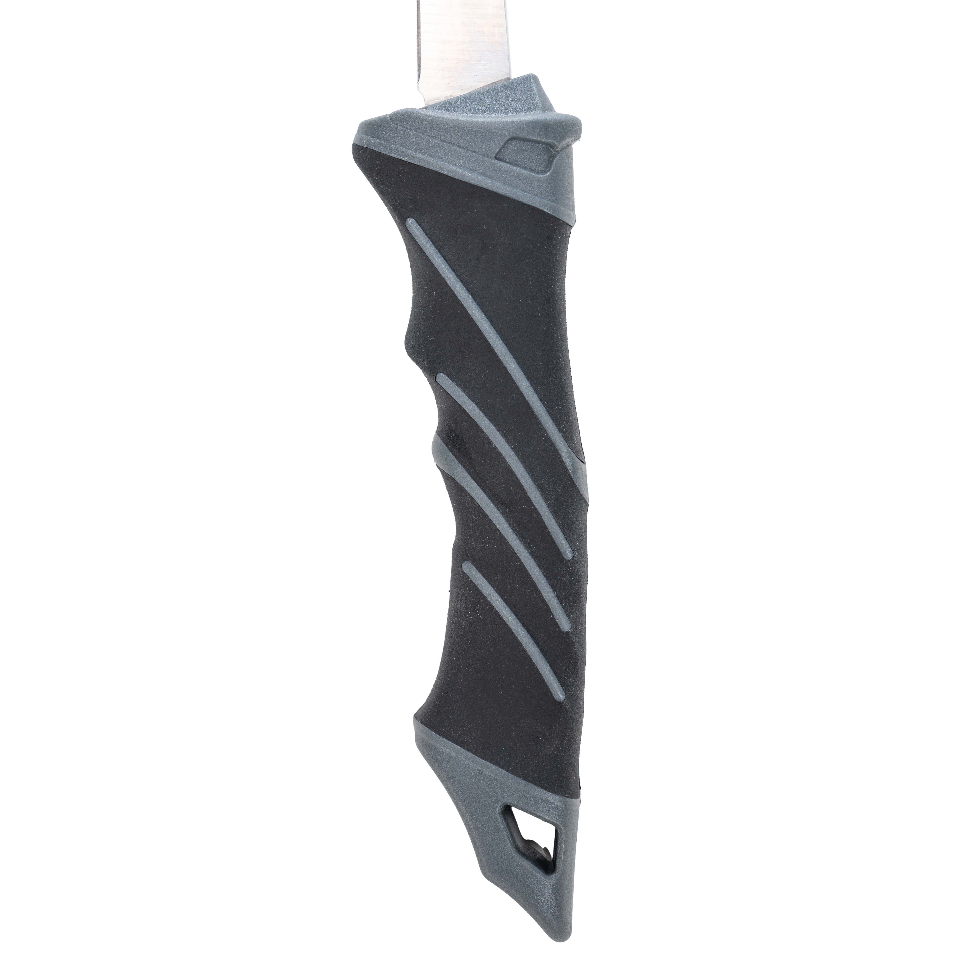 Ozark Trail 7 in Stainless Steel Fillet Knife with Soft Grip Handle & Sheath