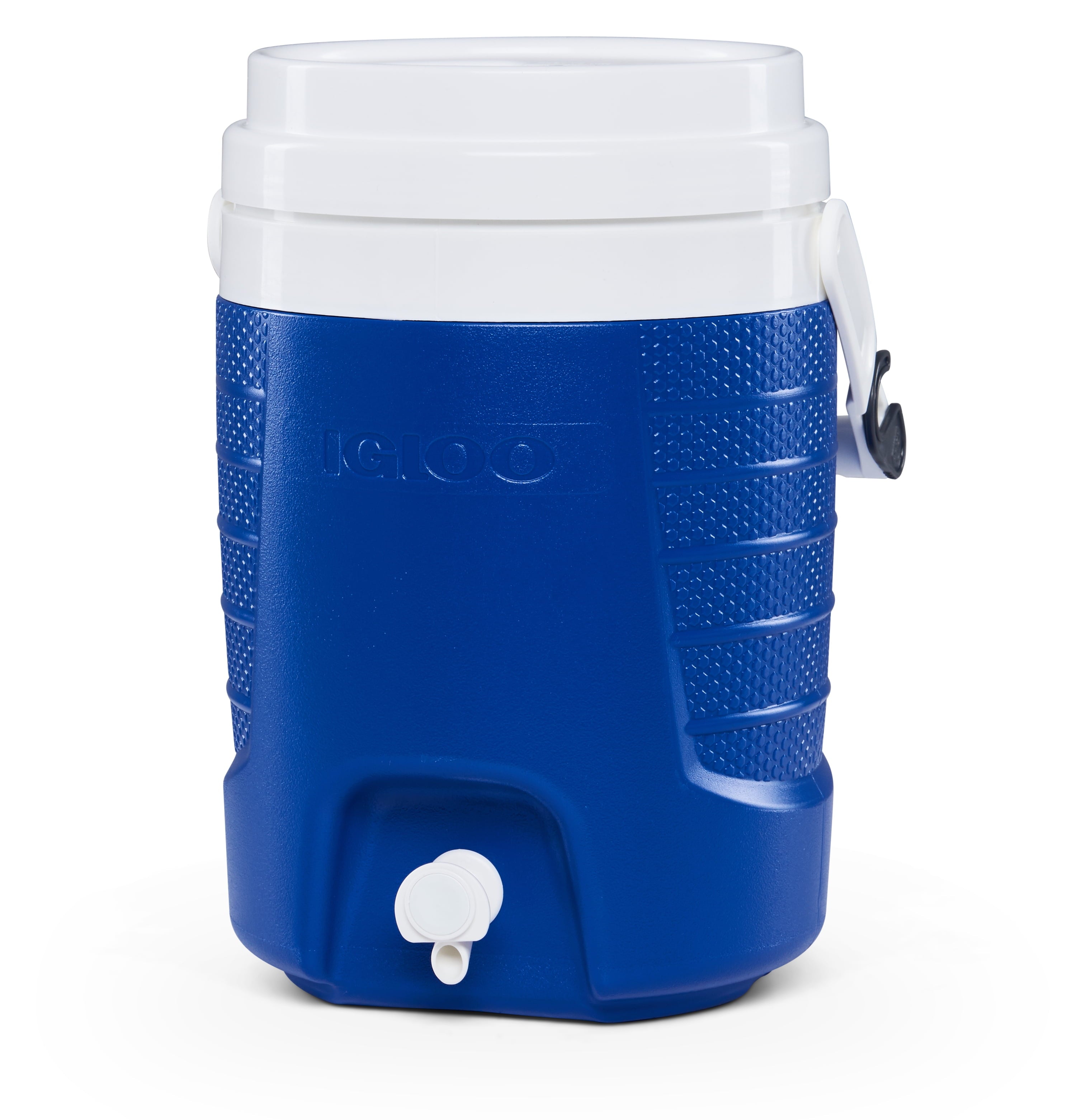 Igloo 2 Gallon Sports Plastic Beverage Jug with Hooks - Blue