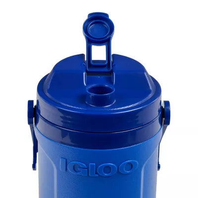 Igloo Latitude Half Gallon Cooler Jug - Blue: Insulated Polypropylene Beverage Server
