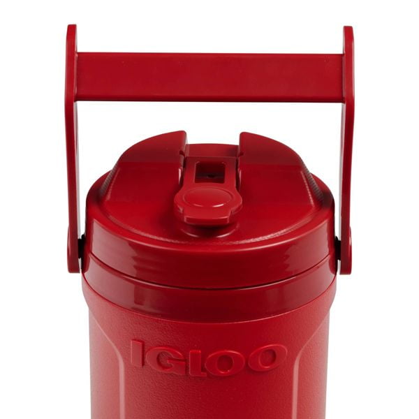 Igloo Latitude Half Gallon Cooler Jug - Red: BPA-Free - Insulated, Portable Beverage Server