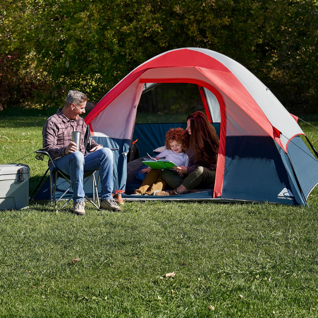 Ozark Trail Family Dome Tent for 5 Persons - 9ft x 8ft