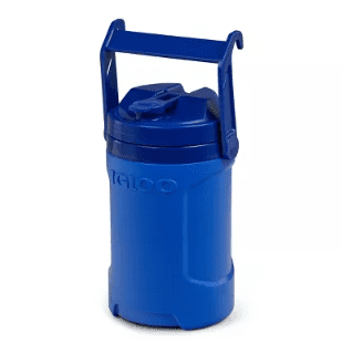 Igloo Latitude Half Gallon Cooler Jug - Blue: Insulated Polypropylene Beverage Server