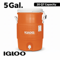 Igloo 5 Gallon Heavy-Duty Beverage Cooler - Orange - 2-Pack