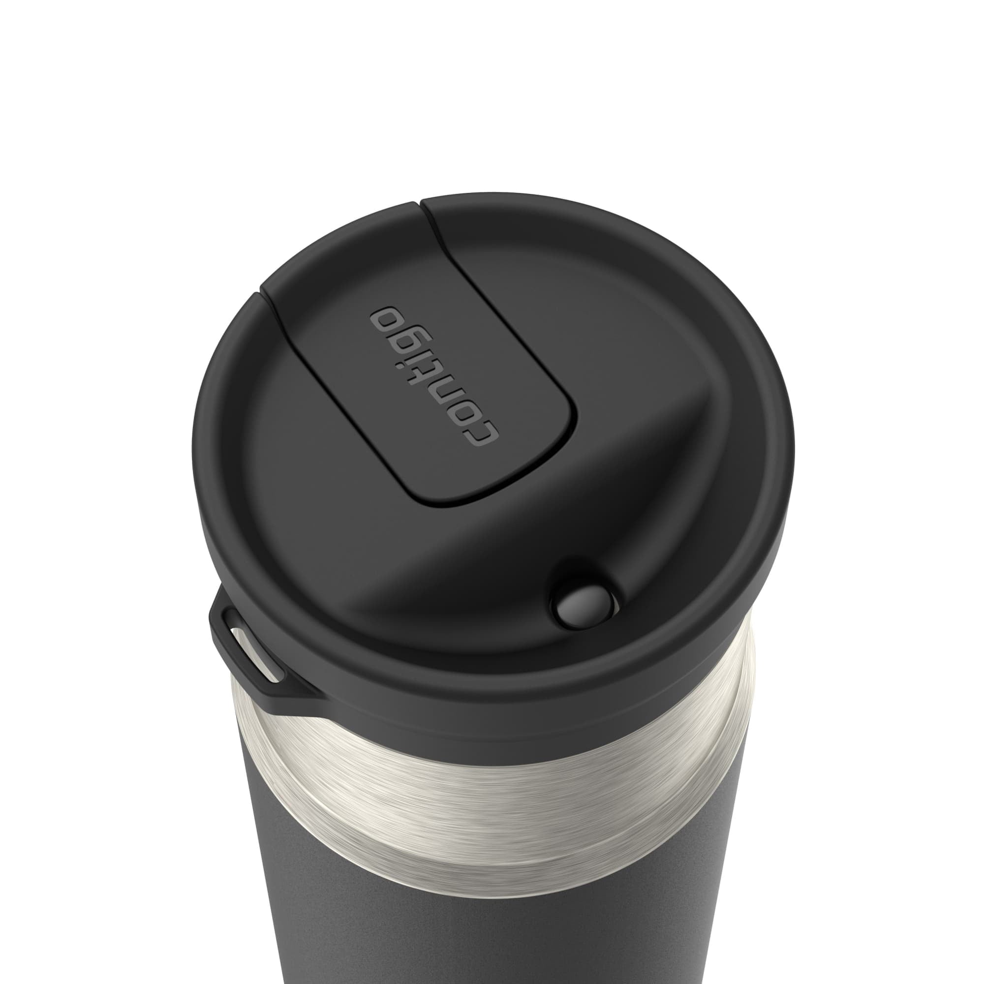 Contigo SnapSeal 14 oz Leakproof Stainless Steel Water Bottle - Vacuum-Insulated for Hot & Cold Drinks, Spill-Proof AutoClose Opening with Straw Compatibility, BPA-Free & Lead-Free, Dishwasher Safe