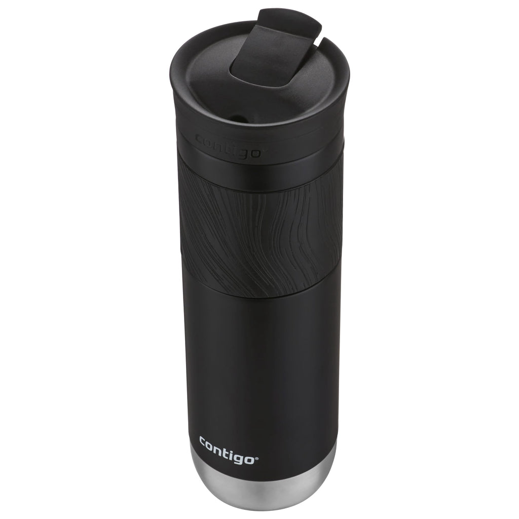 Contigo Byron 2.0 Stainless Steel Travel Mug with SNAPSEAL Lid and Grip in Black - 24 fl oz. - 2-Pack