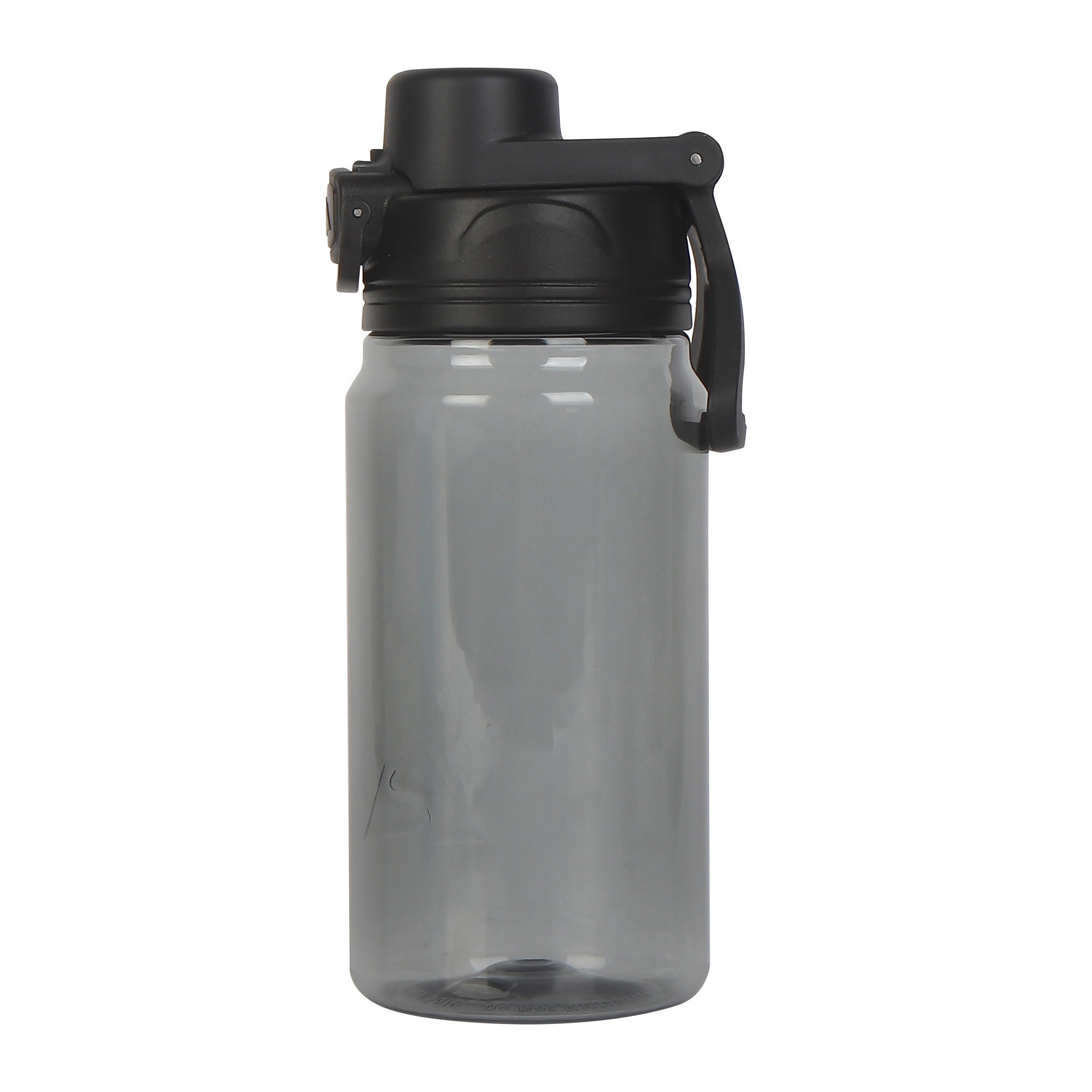 Ozark Trail 18 oz Tritan Plastic Flip-Top Lid Water Bottle - Gray