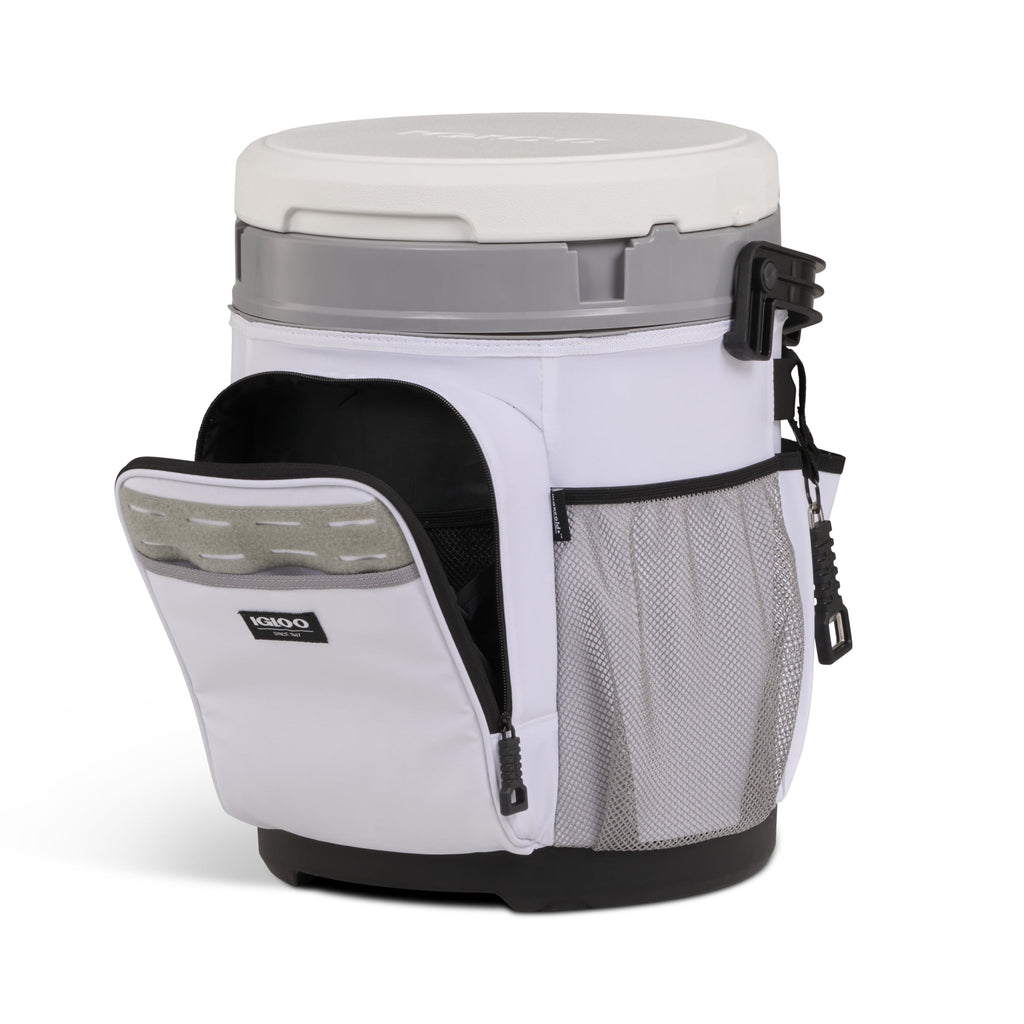 Igloo 20 QT Marine Cooler Bucket and Seat - White