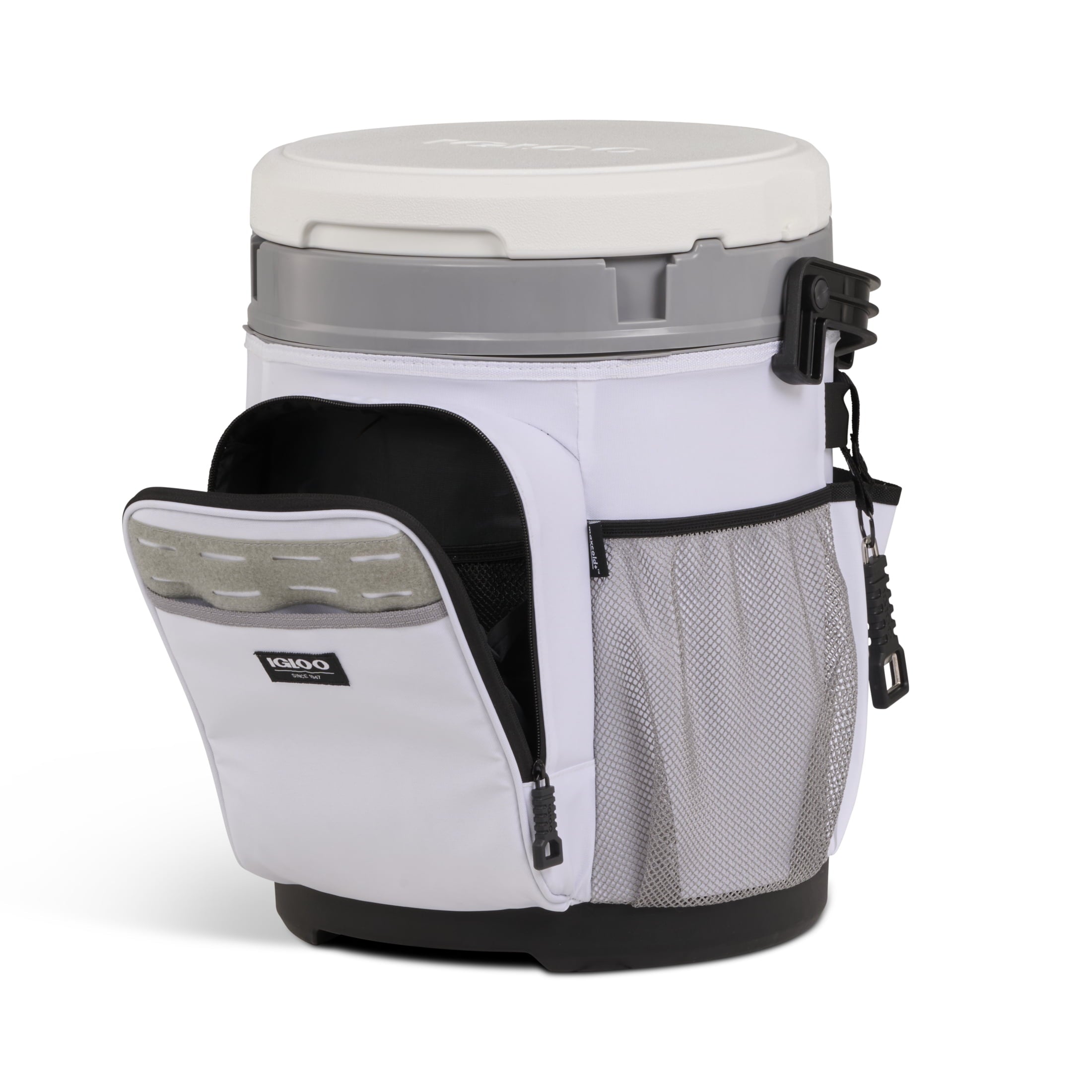 Igloo 20 QT Marine Cooler Bucket and Seat - White
