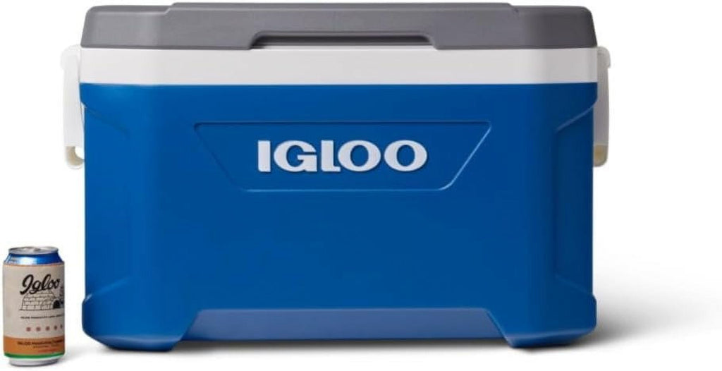 Igloo Latitude 52 Indigo Cooler - 16.2 Qt Plastic - White - Multicolor — Residential Use, Standard Application