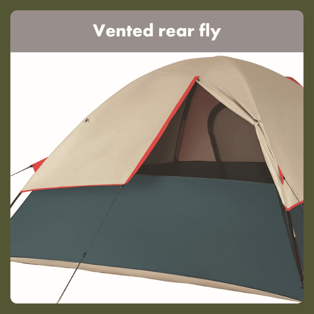 Ozark Trail Family Dome Tent for 5 Persons - 9ft x 8ft