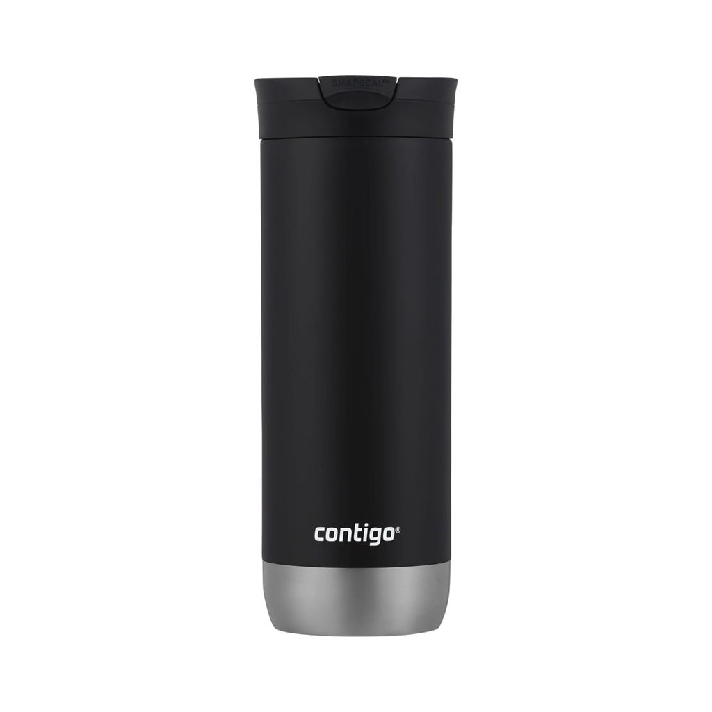 Contigo 16 oz. Huron 2.0 SnapSeal Stainless Steel Travel Mug - Licorice - 4-Pack