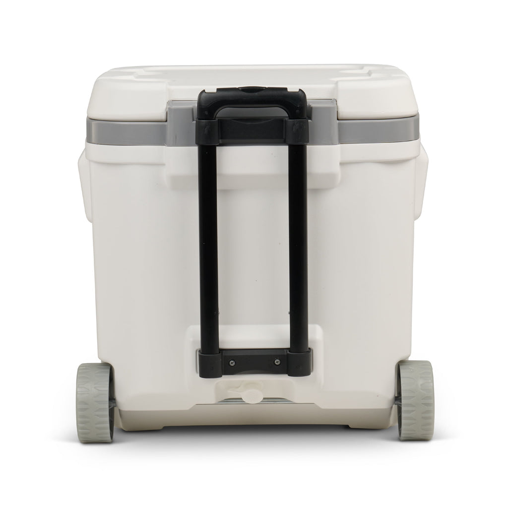 Igloo 60 QT Marine Ice Chest Cooler with Wheels - White