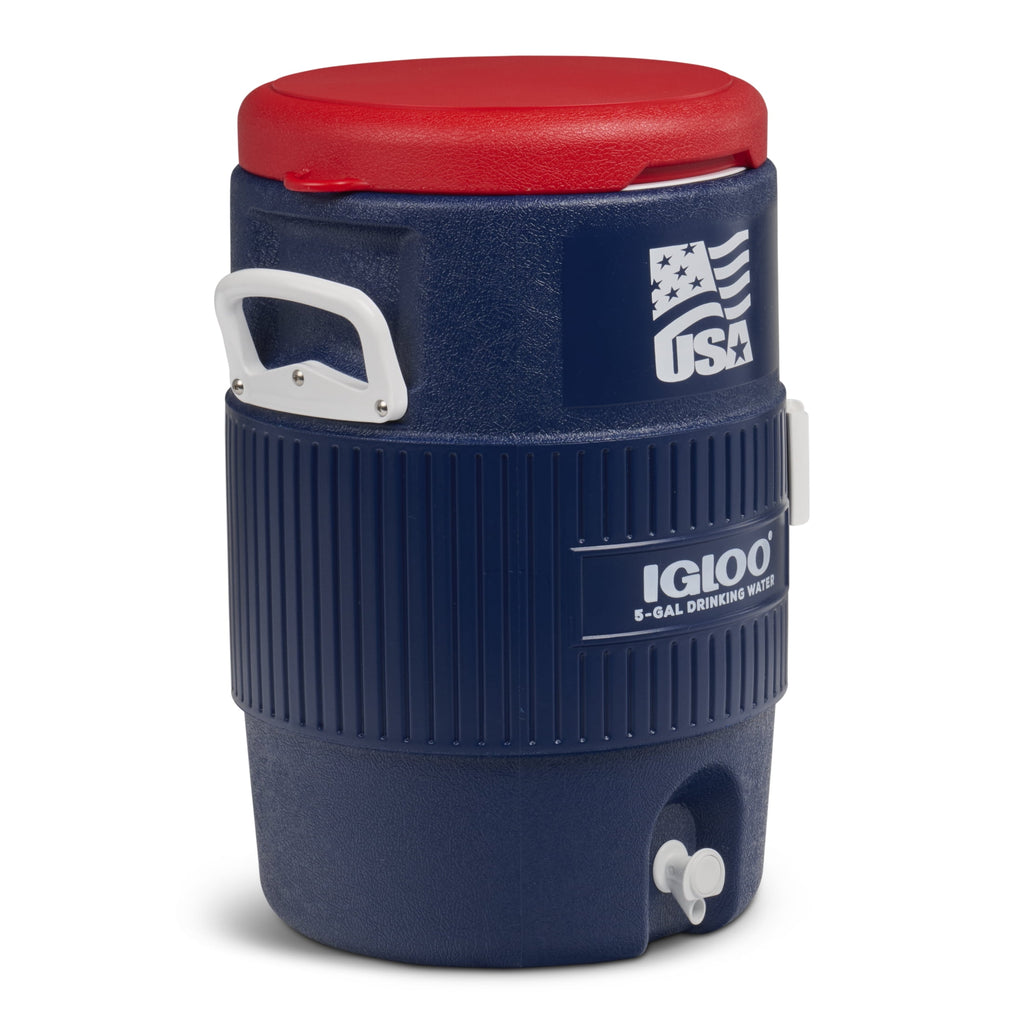 Igloo 5 Gallon Heavy-Duty beverage Jug - Red White and Blue
