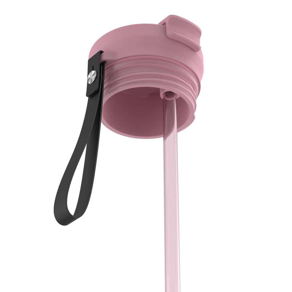 Contigo Water Bottle - 28 Oz, Stainless Steel, Vacuum Insulated Leakproof, DualSip 2-Way Lid, Pink Diamond