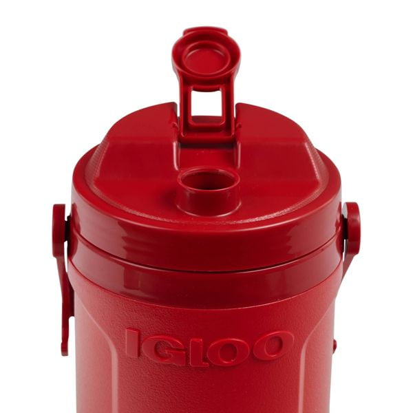 Igloo Latitude Half Gallon Cooler Jug - Red: BPA-Free - Insulated, Portable Beverage Server