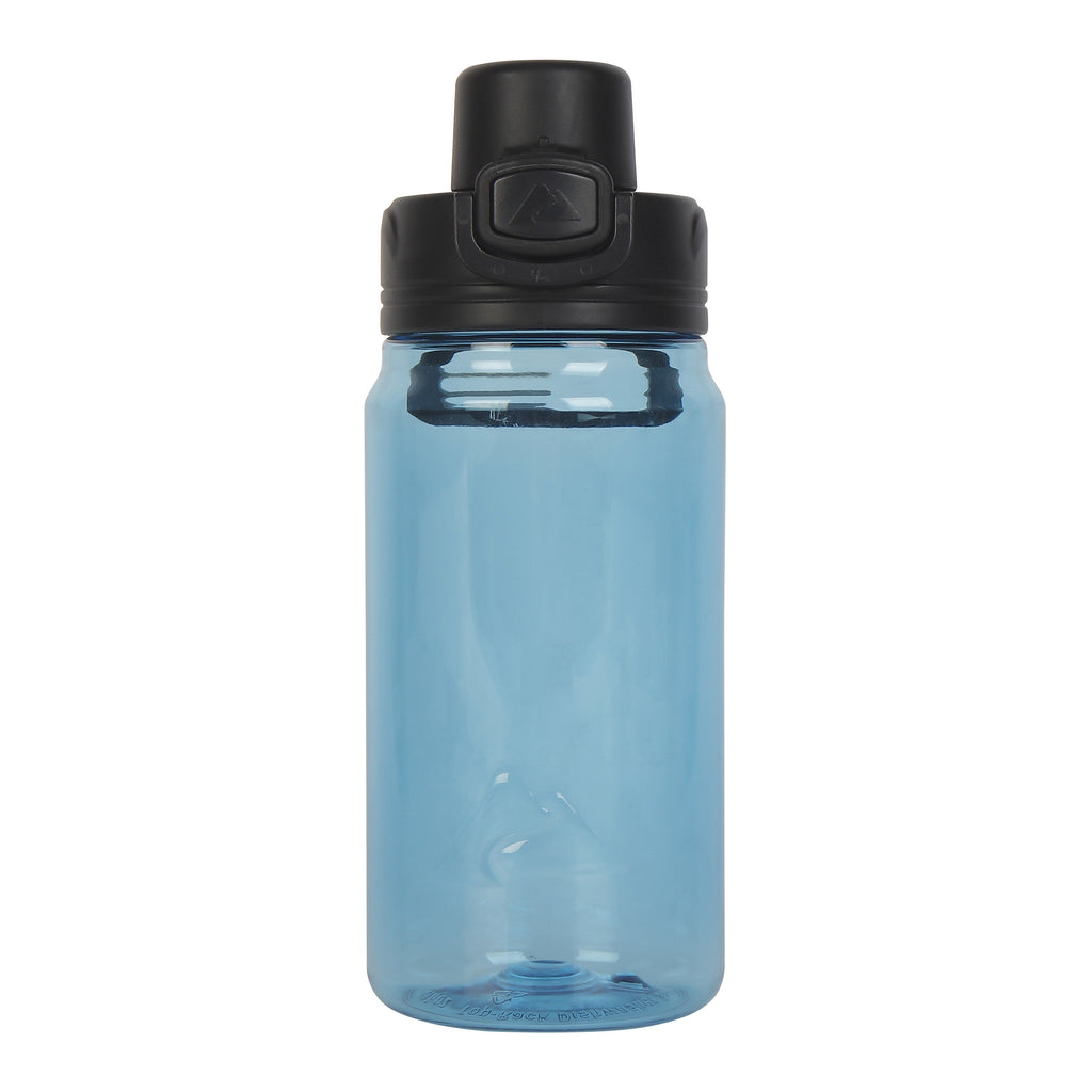 Ozark Trail 18 oz Tritan Plastic Flip-Top Lid Water Bottle - Blue
