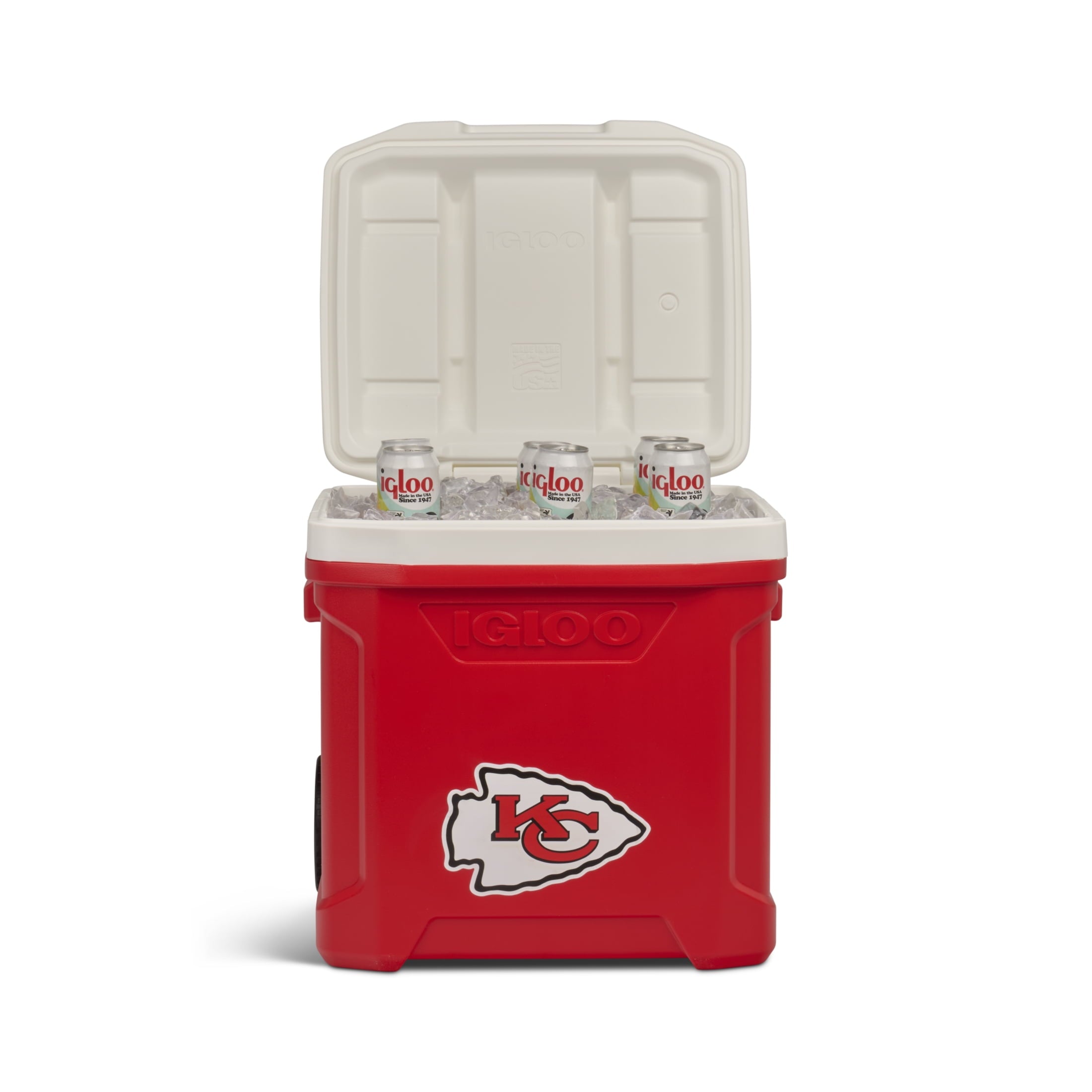 Igloo 60 QT Profile II NFL Rolling Cooler - Kansas City Chiefs, Red