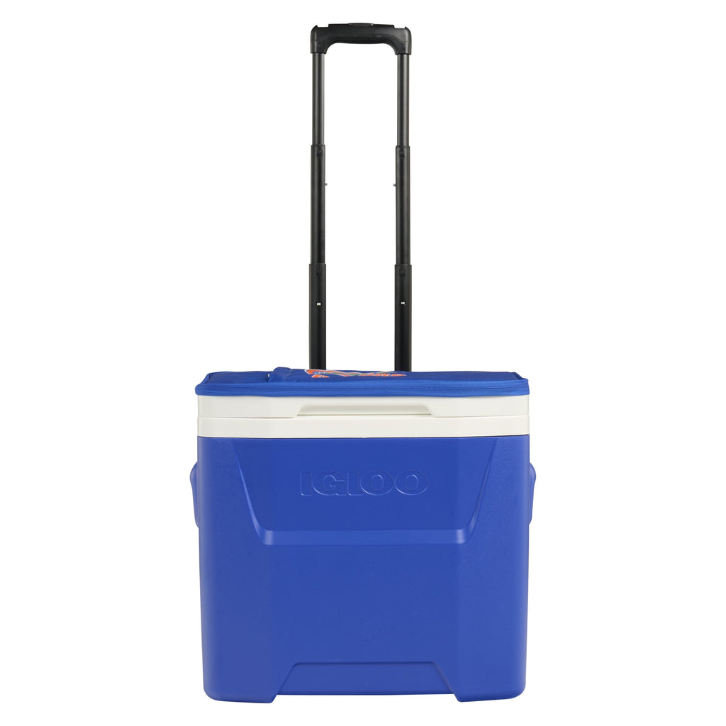 University of Florida Gators 28 QT Laguna Soft Top Wheeled Cooler by Igloo - Blue