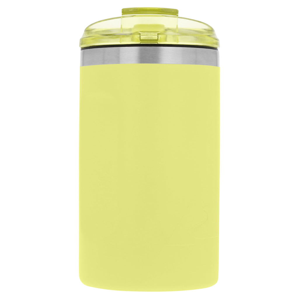Ozark Trail 16oz Ceramic Lined Stainless Steel Can Tumbler with 2-in-1 Lid - Yellow