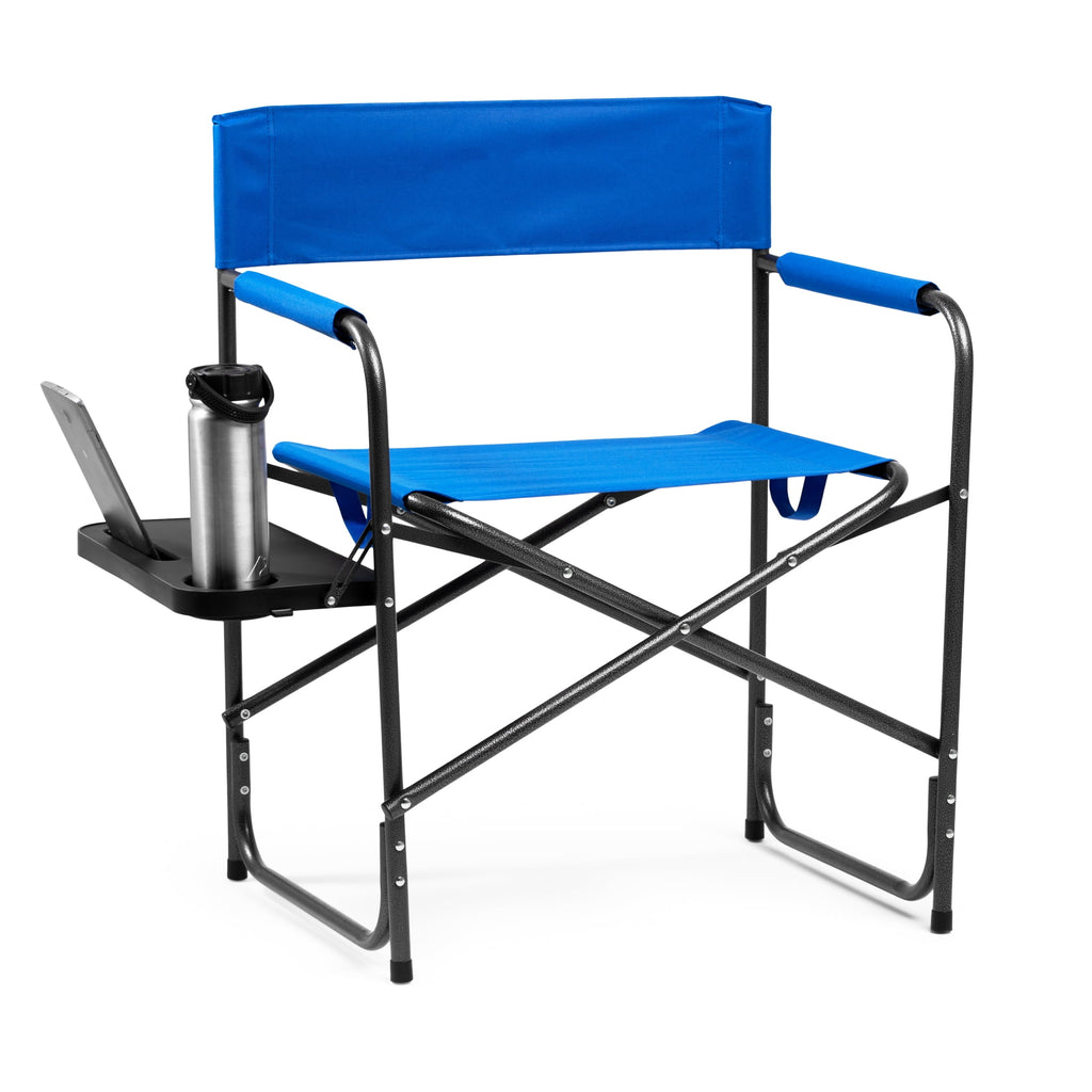 Ozark Trail Director Chair with Side Table - Blue