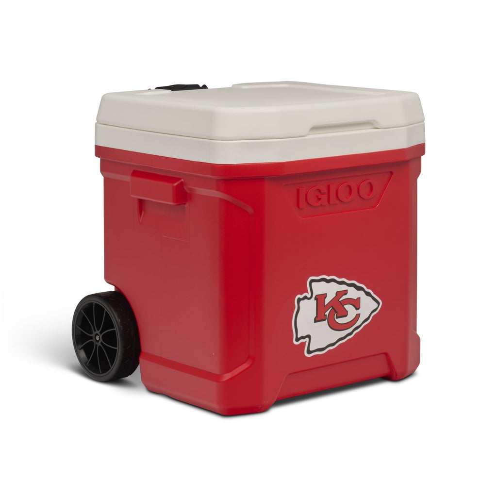 Igloo 60 QT Profile II NFL Rolling Cooler - Kansas City Chiefs, Red