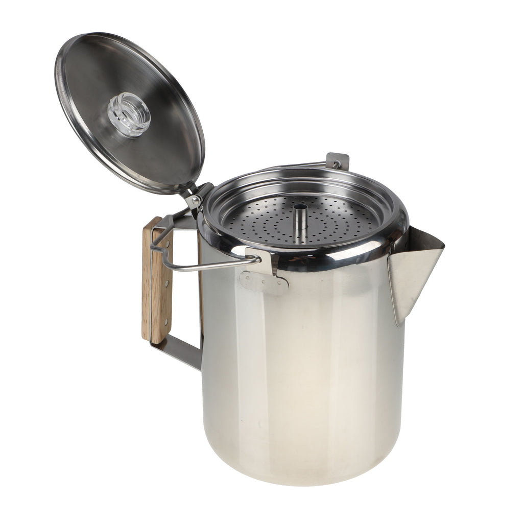 Ozark Trail 12-Cup Stainless Steel Camping Percolator