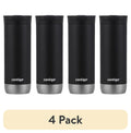 Contigo 16 oz. Huron 2.0 SnapSeal Stainless Steel Travel Mug - Licorice - 4-Pack
