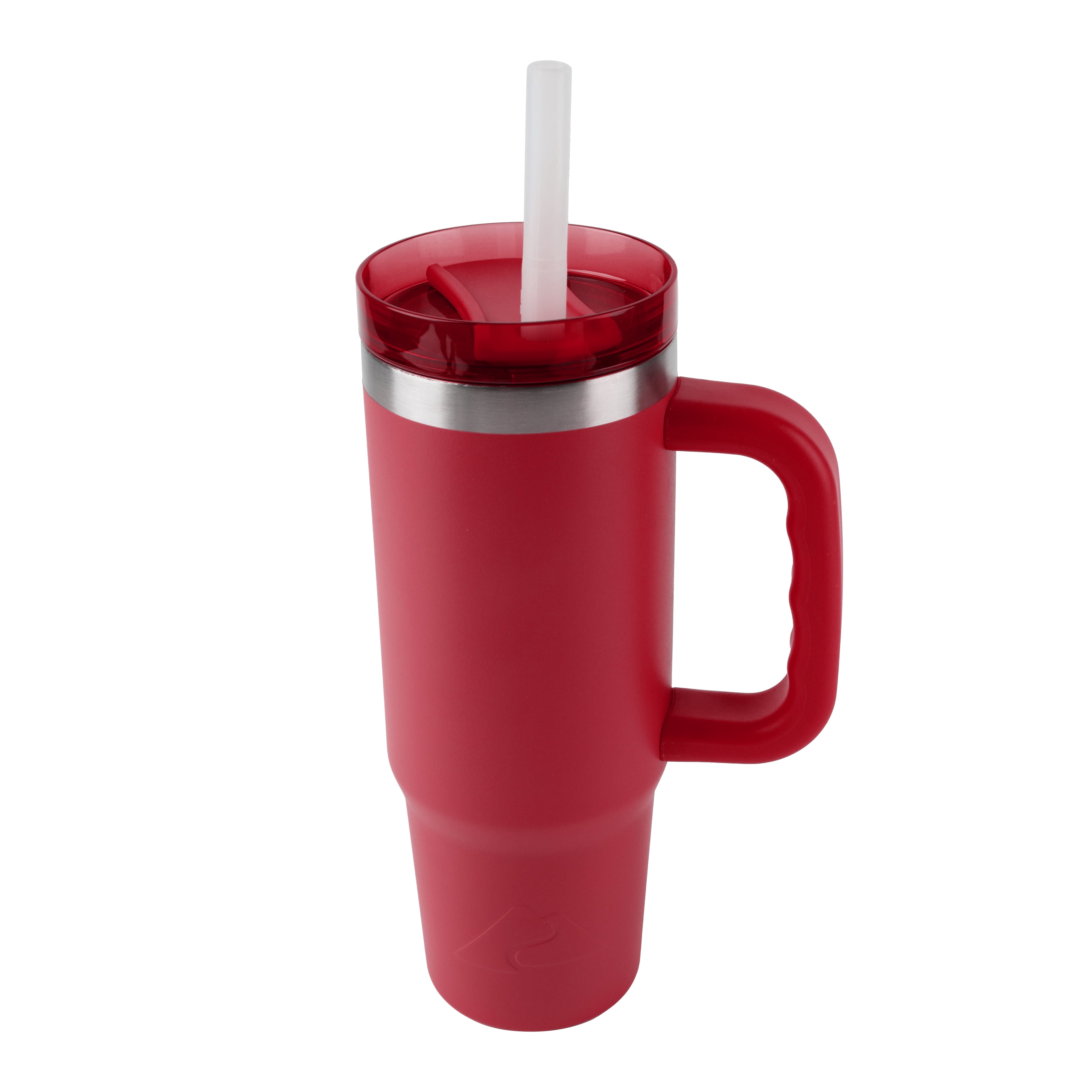 Ozark Trail 30oz Tailgating Tumbler with handle- Dark Red