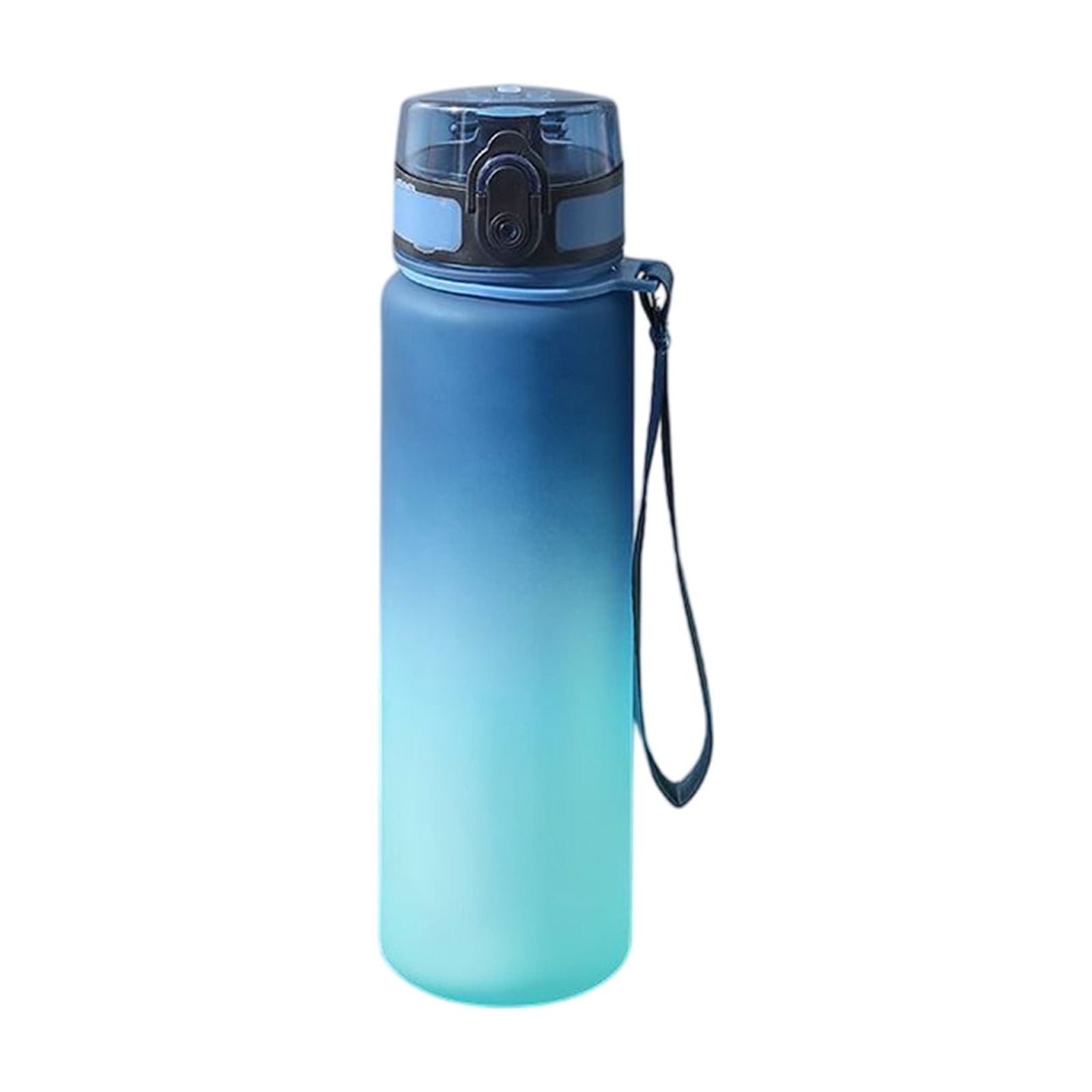 Kumdkd 24oz Leakproof Water Bottle with Infuser - Gradient Color Tritan Sports Cup for Gym & Hiking - BPA-Free Thermal Locking Tumbler for Hot/Cold Drinks