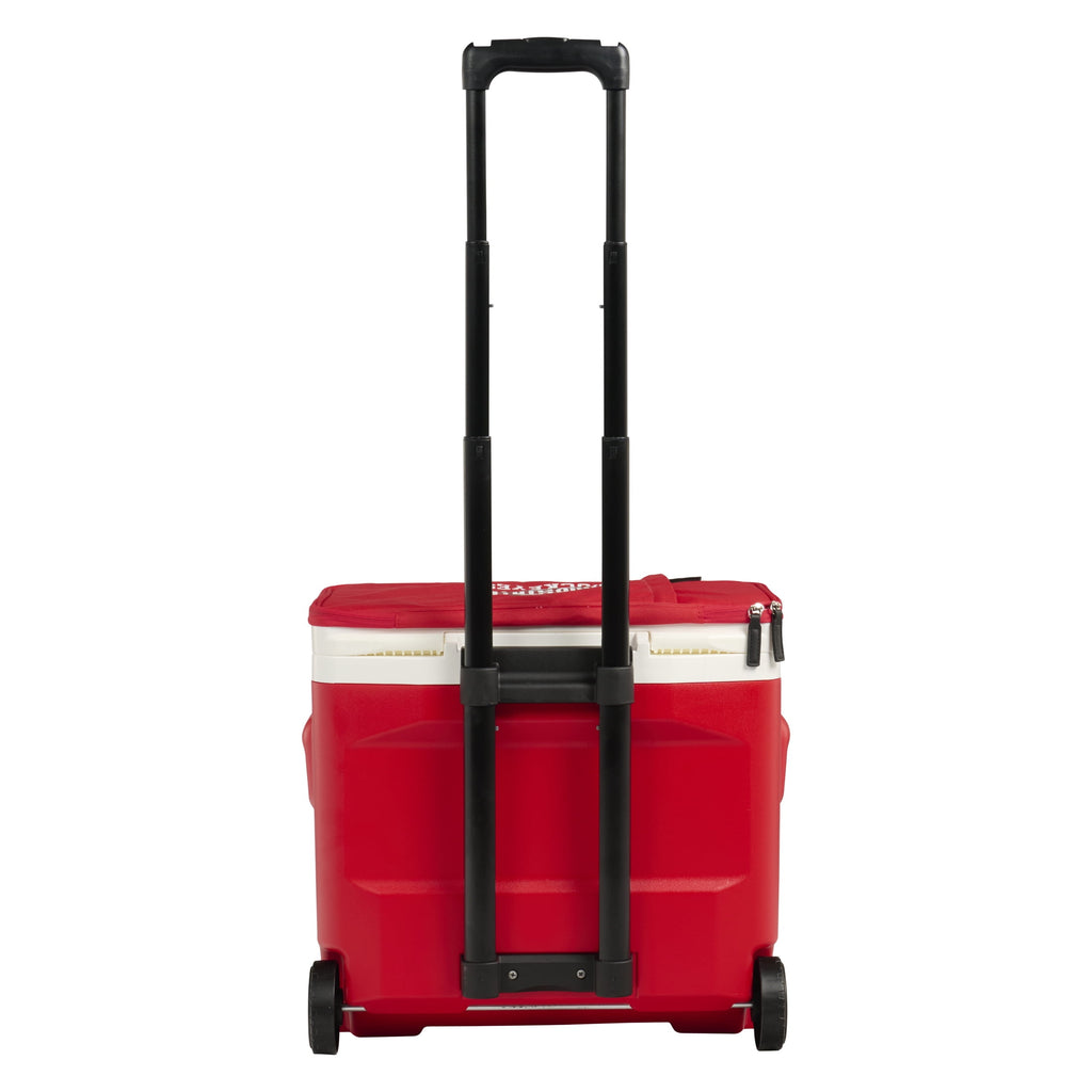 The University of Ohio State Buckeyes 28 QT Laguna Soft Top Wheeled Cooler by Igloo - Red