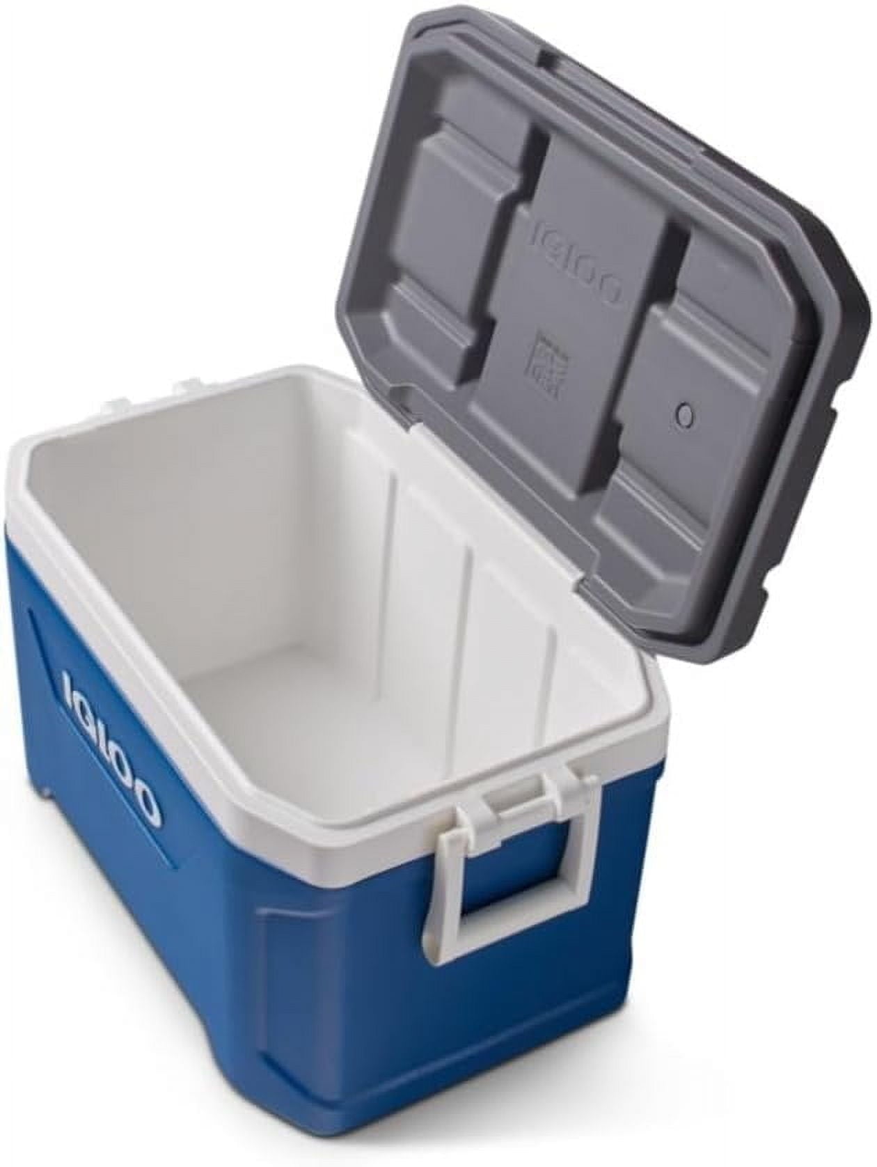 Igloo Latitude 52 Indigo Cooler - 16.2 Qt Plastic - White - Multicolor — Residential Use, Standard Application