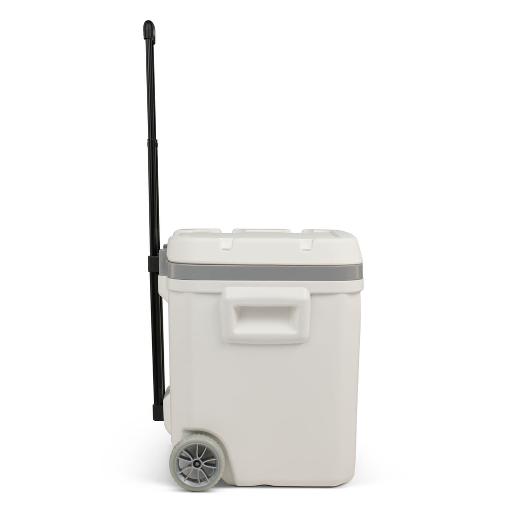 Igloo 60 QT Marine Ice Chest Cooler with Wheels - White