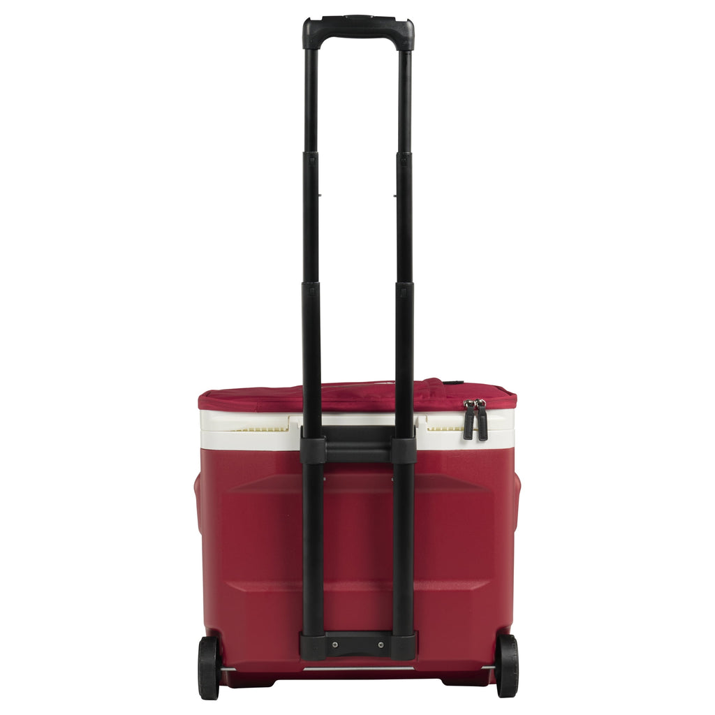 University of Arkansas Razorbacks 28 QT Laguna Soft Top Wheeled Cooler by Igloo - Red