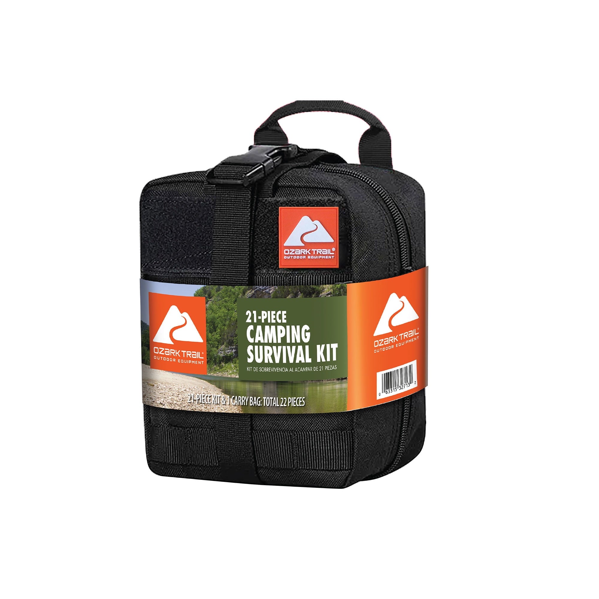 Ozark Trail Deluxe Outdoor Survival Kit - 21 Pieces