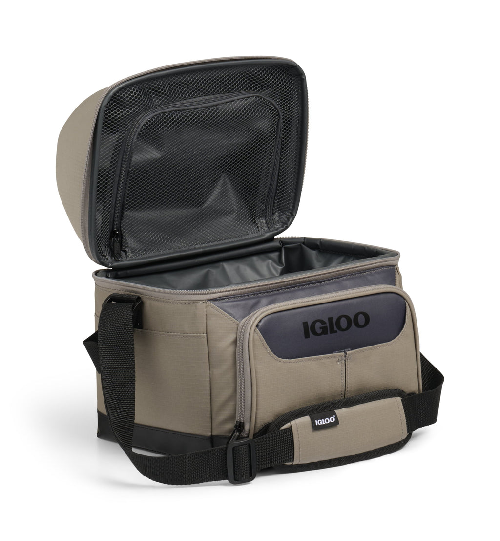 Igloo 22 Can Capacity Trek Gripper Soft Sided Cooler - Sandstone Tan