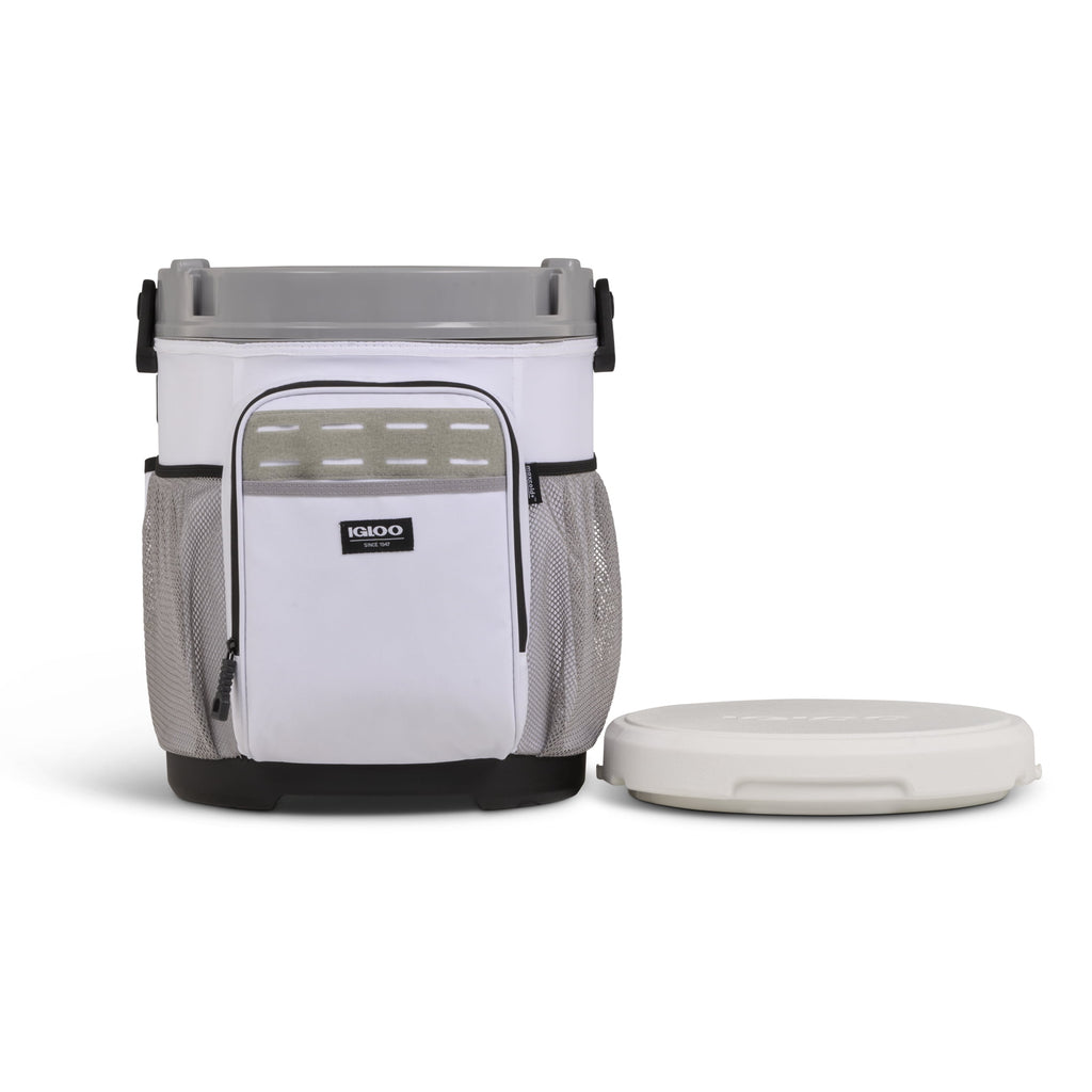 Igloo 20 QT Marine Cooler Bucket and Seat - White