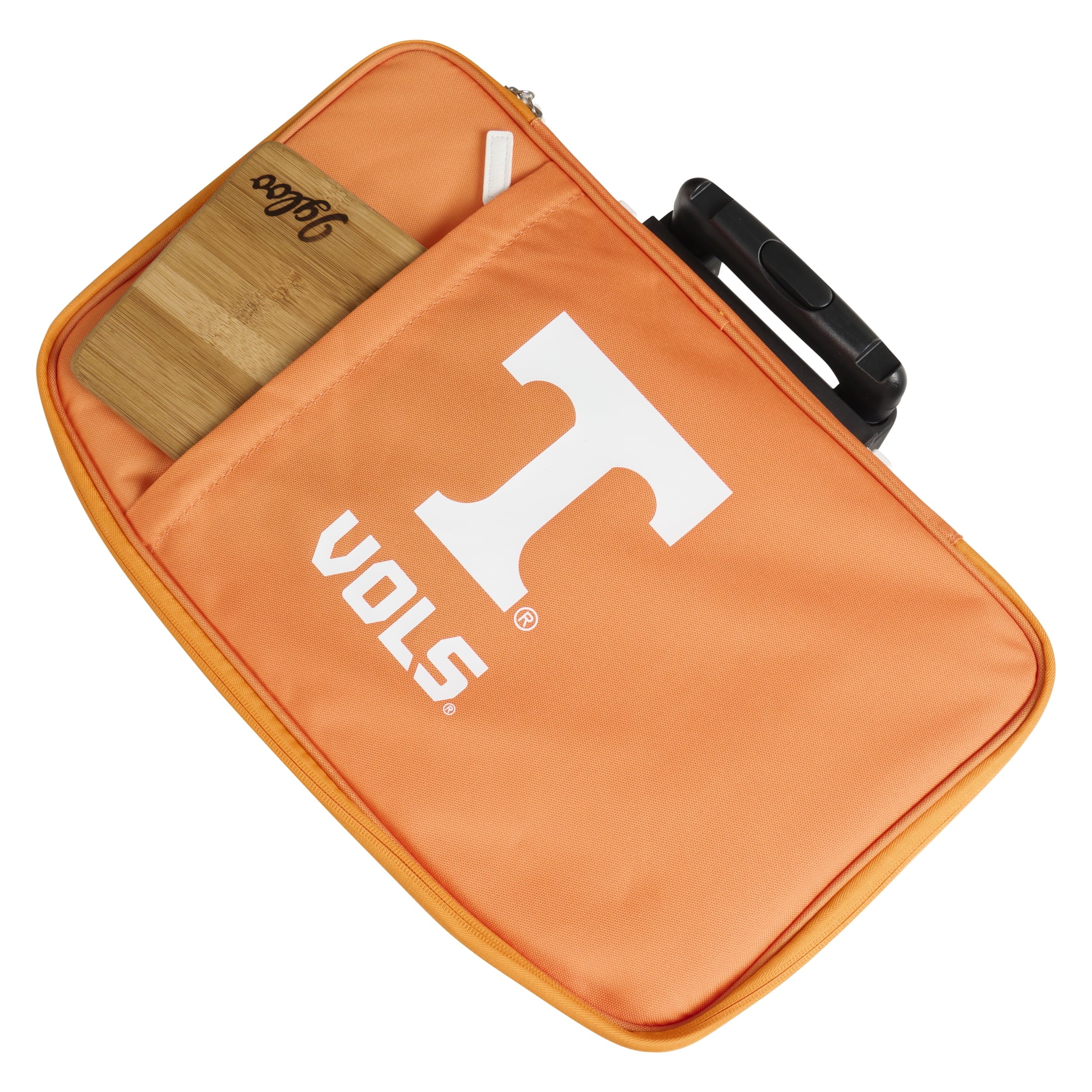 University of Tennessee Volunteers 28 QT Laguna Soft Top Wheeled Cooler by Igloo - White and Orange