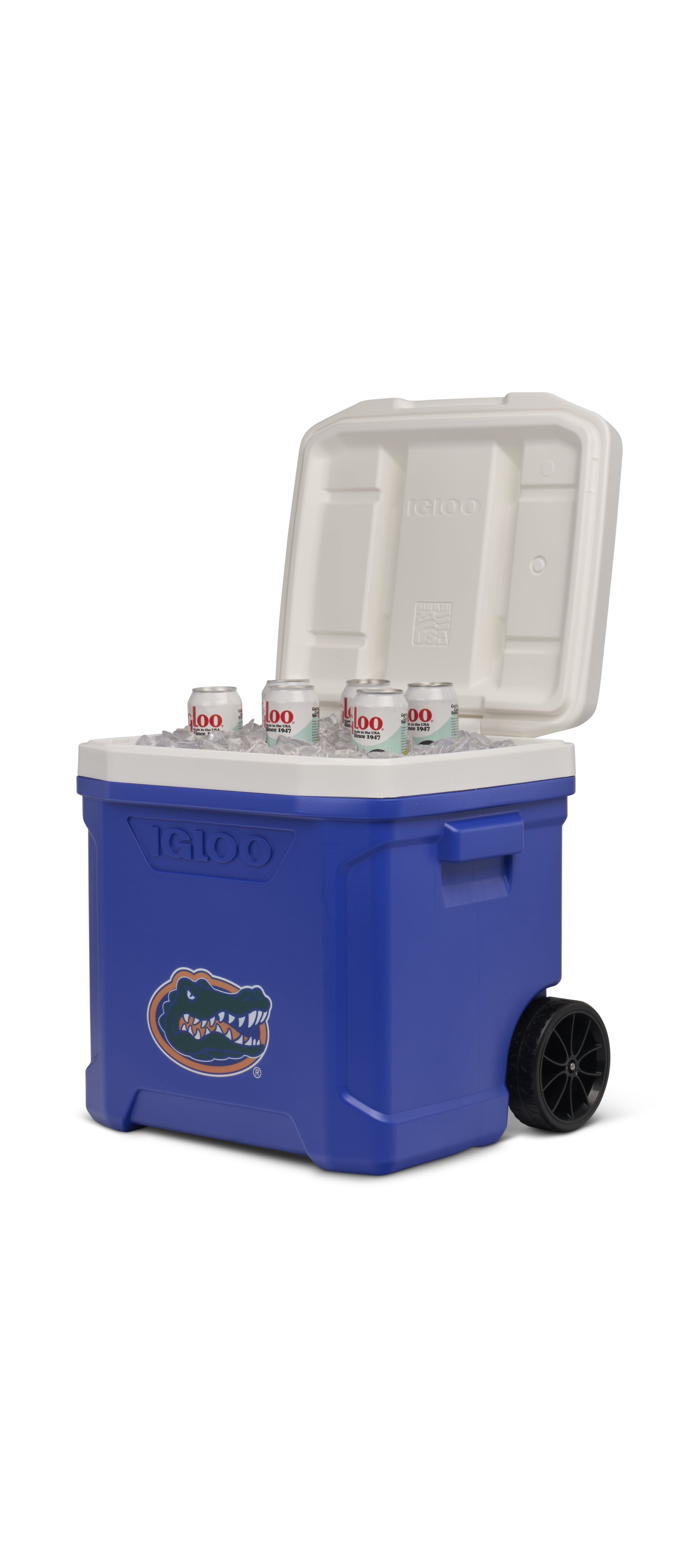 Igloo 60 QT Profile II NCAA Rolling Cooler - Florida Gators, Blue