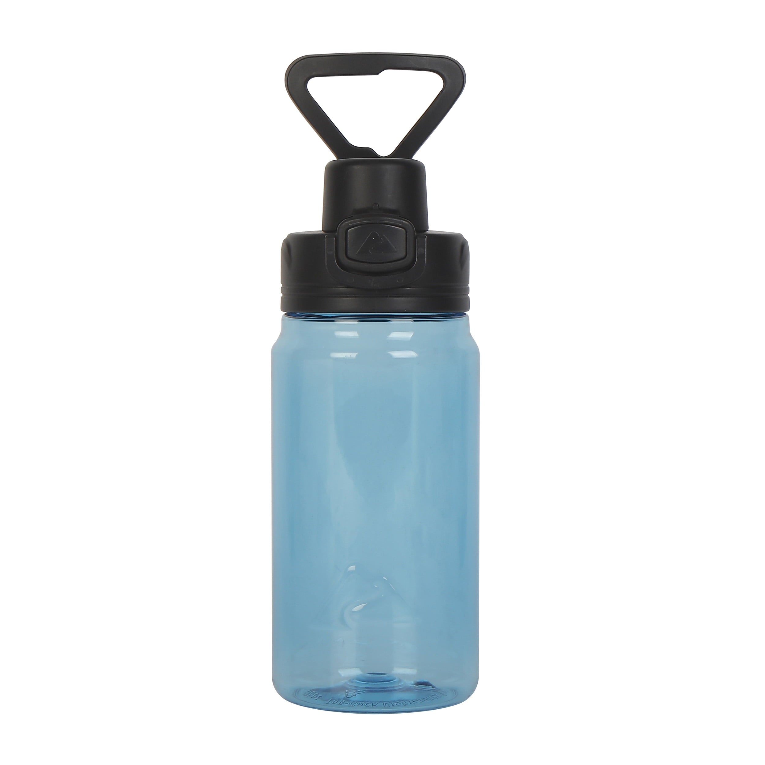 Ozark Trail 18 oz Tritan Plastic Flip-Top Lid Water Bottle - Blue