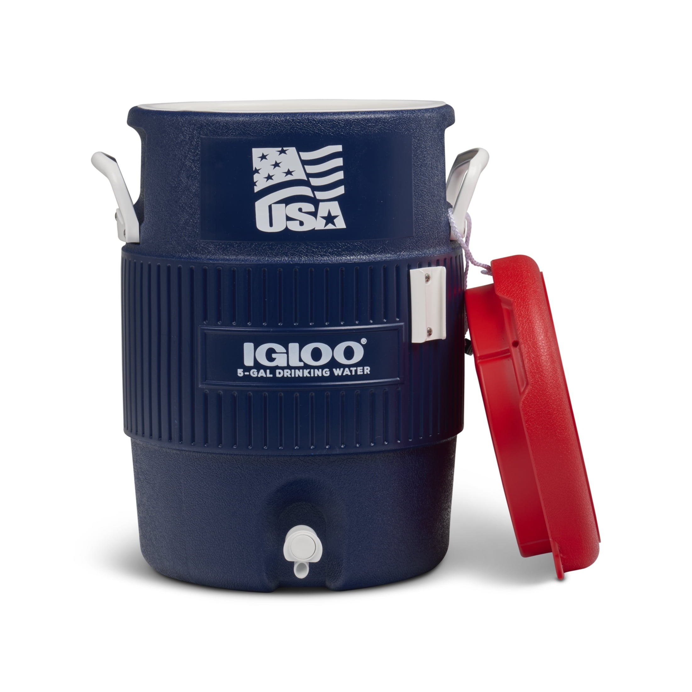 Igloo 5 Gallon Heavy-Duty beverage Jug - Red White and Blue