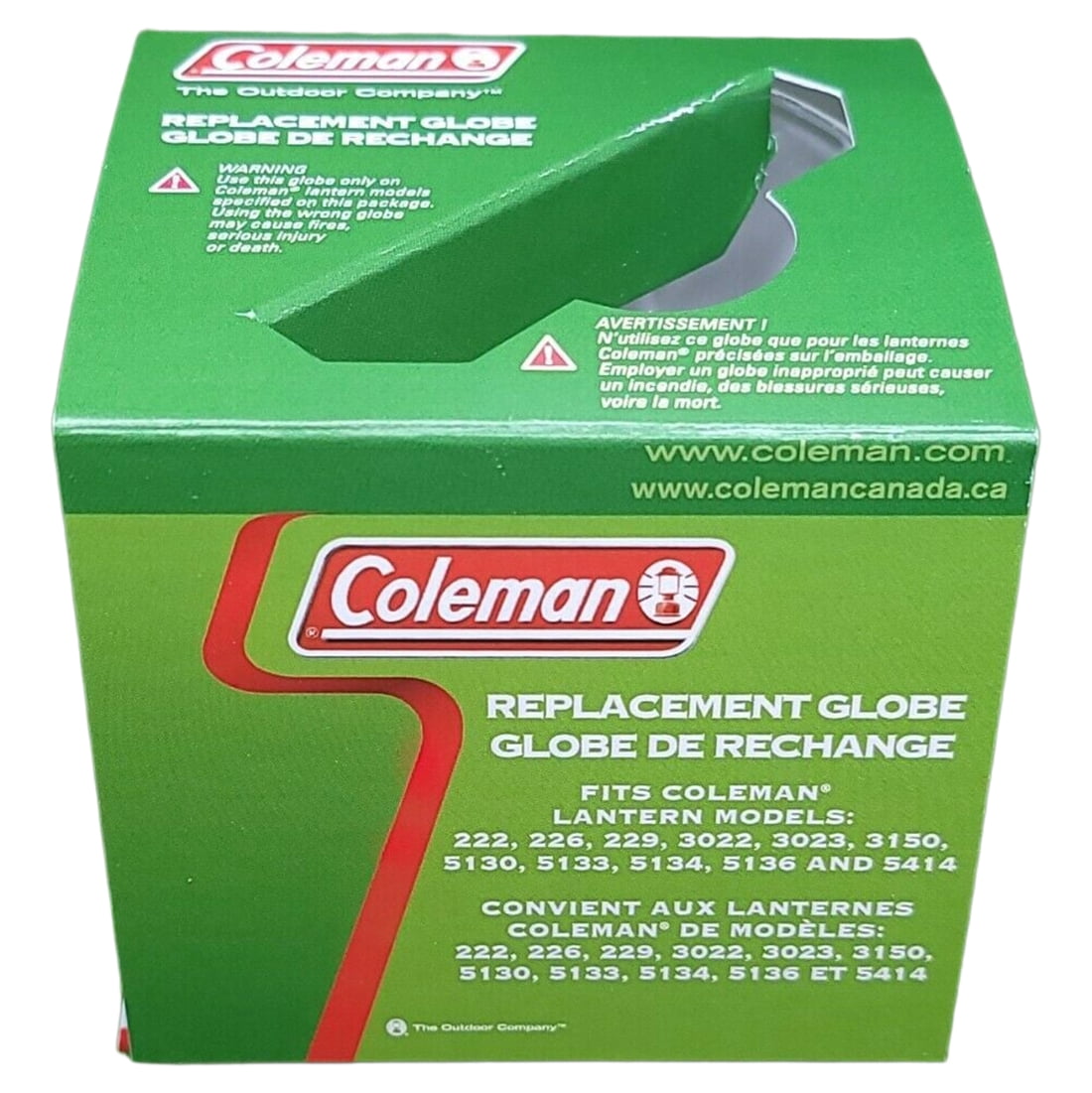 Coleman Leisure Line Tapered Lantern Globe 3" Camping Lantern