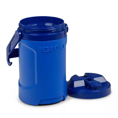 Igloo Latitude Half Gallon Cooler Jug - Blue: Insulated Polypropylene Beverage Server