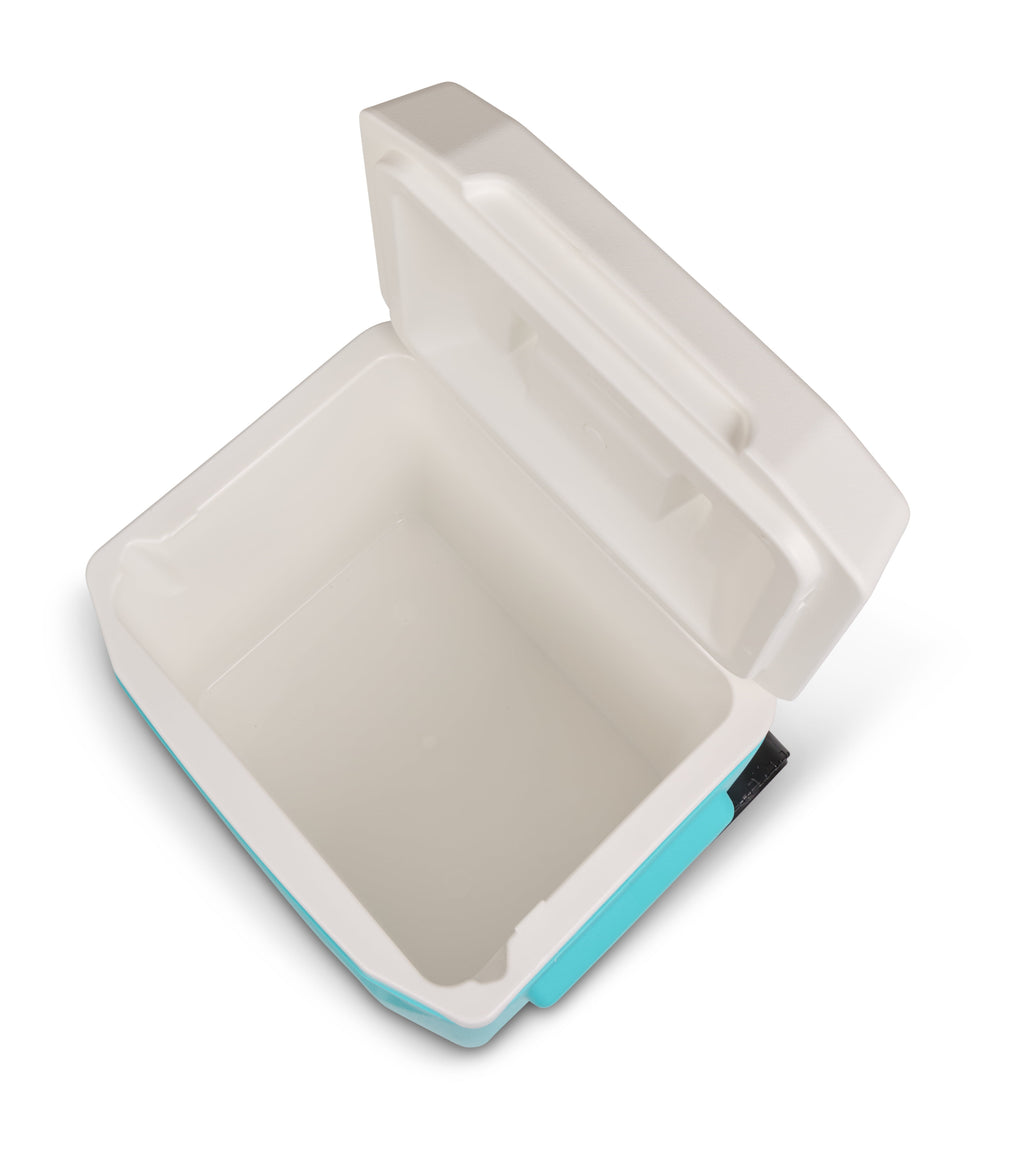 Igloo 16 QT Laguna Hard Side Ice Chest Cooler with Wheels - Aqua Blue - 2-Pack