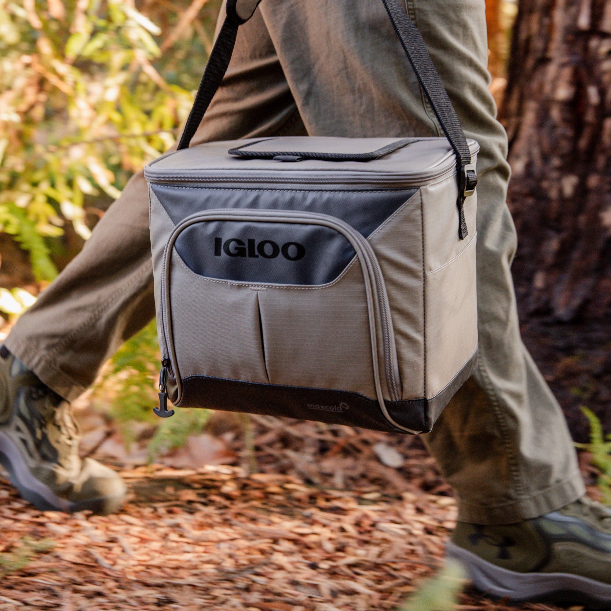 Igloo Trek 18 Can Capacity Softside Cooler with Hard Liner - Sandstone Tan