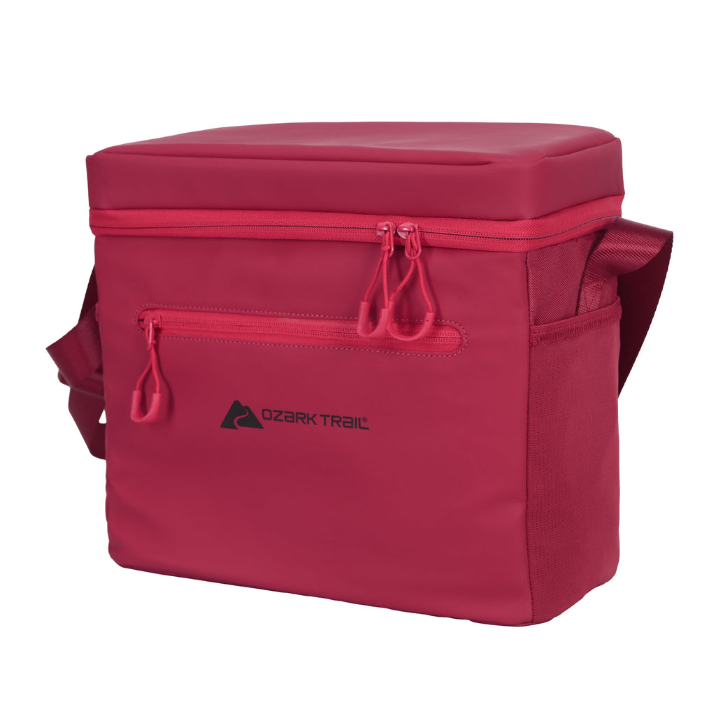 Ozark Trail 12-Can Soft-Sided Cooler with Removable Hard Liner - Red